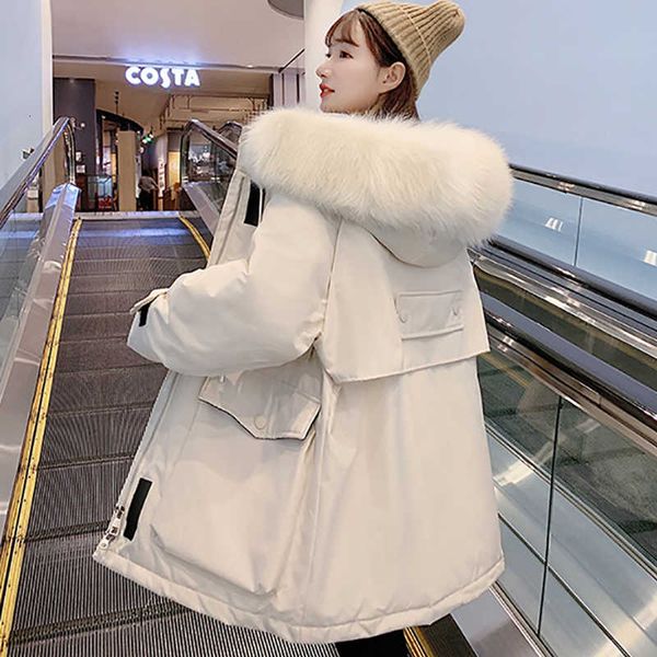 fashion winter women's long big fur down cotton jackets hooded coat padded parka manteau thick warm jacket women outwear new, Black
fashion winter women's long big fur down cotton jackets hooded coat padded parka manteau thick warm jacket women outwear new, Black