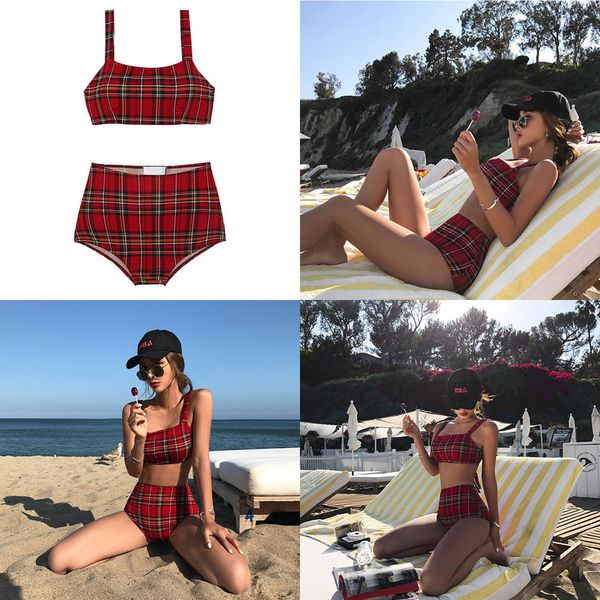 high waist swimwear bikini women push up swimsuit female bandage bathing suits 2019 beach plaid cover belly two pieces swimsuits q0105, White;black
high waist swimwear bikini women push up swimsuit female bandage bathing suits 2019 beach plaid cover belly two pieces swimsuits q0105, White;black