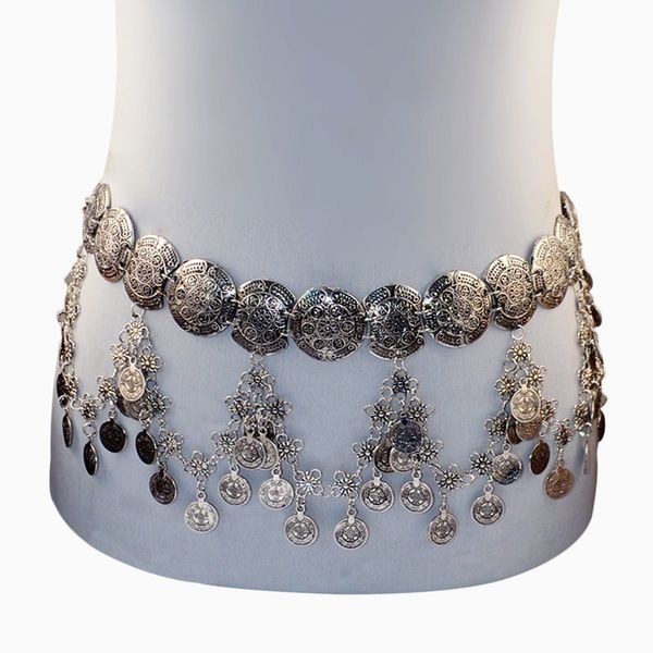 vintage ancient silver alloy cuvring coin statement waist chain women metal tassel fringe belly chain dance show body jewelry, Black;brown
vintage ancient silver alloy cuvring coin statement waist chain women metal tassel fringe belly chain dance show body jewelry, Black;brown