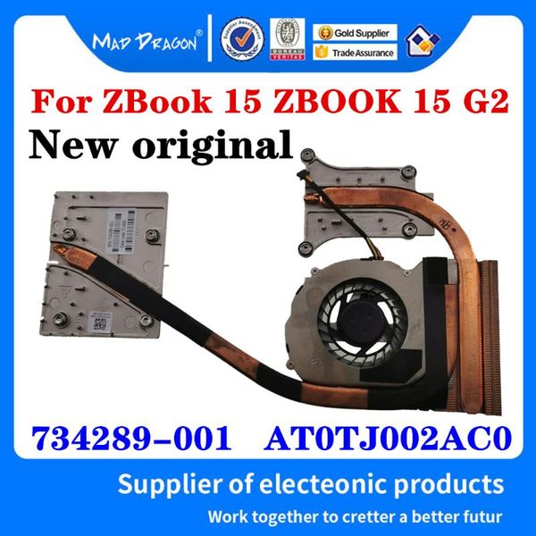 new original heatsink and fan for models with nvidia k1100m gpu heat sink for zbook 15 zbook 15 g2 734289-001 at0tj002ac0
new original heatsink and fan for models with nvidia k1100m gpu heat sink for zbook 15 zbook 15 g2 734289-001 at0tj002ac0