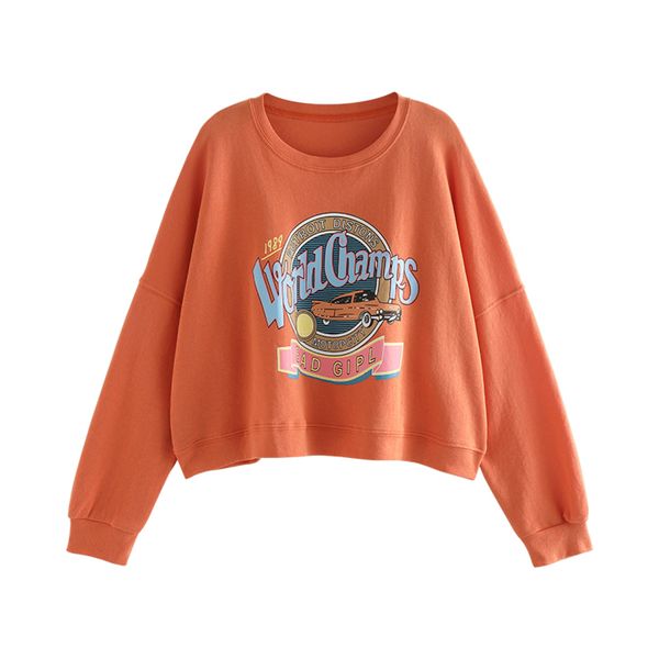 short sweater women autumn/winter new korean version student letter round neck loose thin jacket trend, Black
short sweater women autumn/winter new korean version student letter round neck loose thin jacket trend, Black