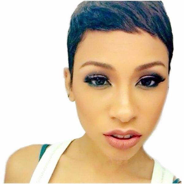 pixie cut wigs side bangs none lace front machine wigs human hairstyles for short black african straight hair wig, Black;brown
pixie cut wigs side bangs none lace front machine wigs human hairstyles for short black african straight hair wig, Black;brown