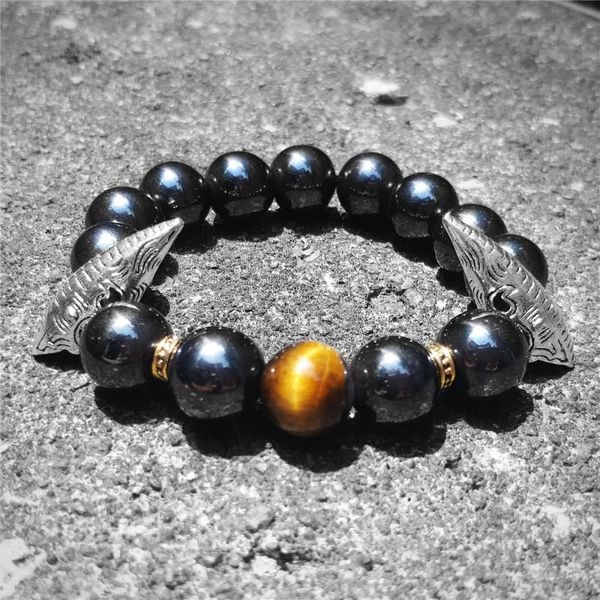 hip hop stainless steel men charms rock punk magnetic tiger eye bracelets & bangles wristband fashion jewelry gift for him, Black
hip hop stainless steel men charms rock punk magnetic tiger eye bracelets & bangles wristband fashion jewelry gift for him, Black