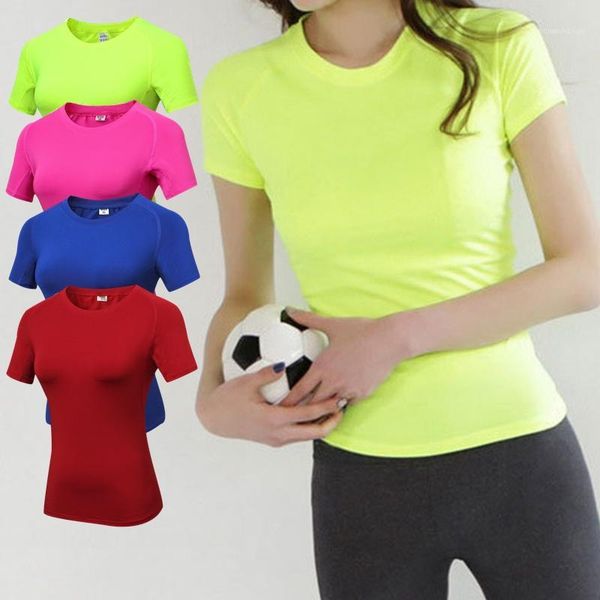 yoga outfits quality women's shirt training short sleeve slim t-shirt workout running shirt1, White;red
yoga outfits quality women's shirt training short sleeve slim t-shirt workout running shirt1, White;red