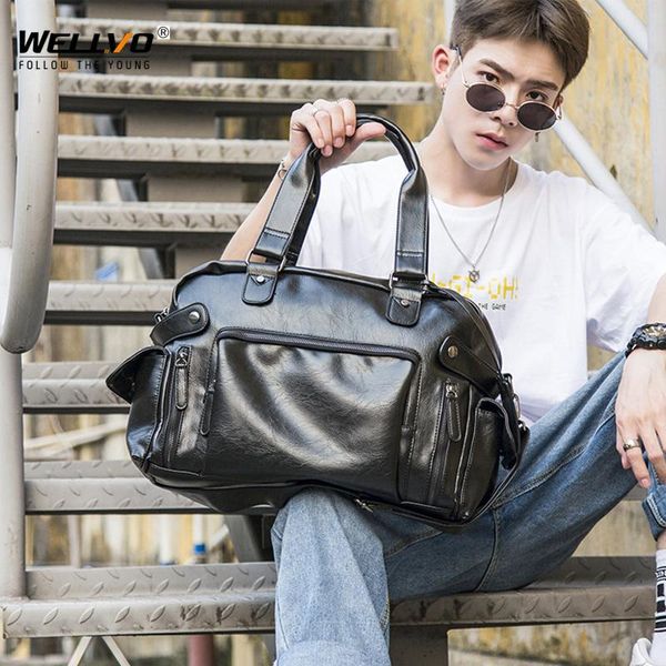 duffel bags men quality pu leather travel bag male large capacity handbag portable shoulder black classic crossbody 2021 xa775zc
duffel bags men quality pu leather travel bag male large capacity handbag portable shoulder black classic crossbody 2021 xa775zc
