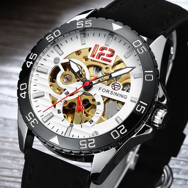 men's men automatic mechanical watch luxury fashion leather strap sport watches mens relogio masculino, Slivery;brown
men's men automatic mechanical watch luxury fashion leather strap sport watches mens relogio masculino, Slivery;brown