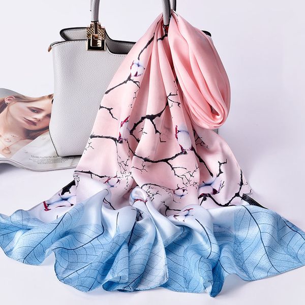 100% silk scarf women long print luxury natural silk shawls wraps blue floral ladies neckscarf pure real silk scarves 201027, Blue;gray
100% silk scarf women long print luxury natural silk shawls wraps blue floral ladies neckscarf pure real silk scarves 201027, Blue;gray