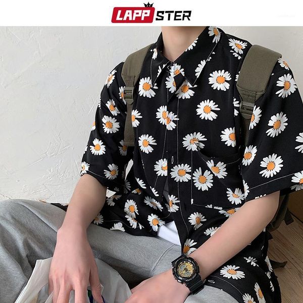 lappster men flowers harajuku korean shirts short sleeve 2020 summer women hawaiian streetwear blouses button up shirt plus size1, White;black
lappster men flowers harajuku korean shirts short sleeve 2020 summer women hawaiian streetwear blouses button up shirt plus size1, White;black