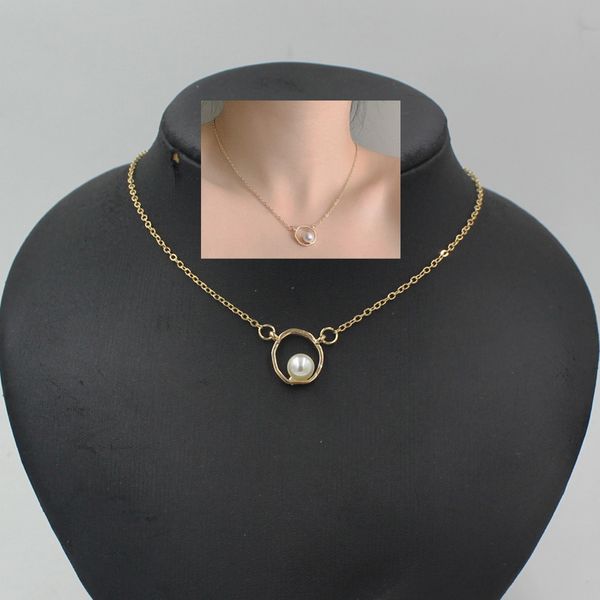 simple fashion pearl necklace for women jewelry circle with plearl beaded necklaces friends promotion gifts, Silver
simple fashion pearl necklace for women jewelry circle with plearl beaded necklaces friends promotion gifts, Silver