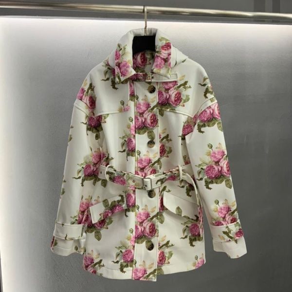 2021 new ladies fashion long sleeve lapel print hooded windbreaker jacket 0915, Black;brown
2021 new ladies fashion long sleeve lapel print hooded windbreaker jacket 0915, Black;brown