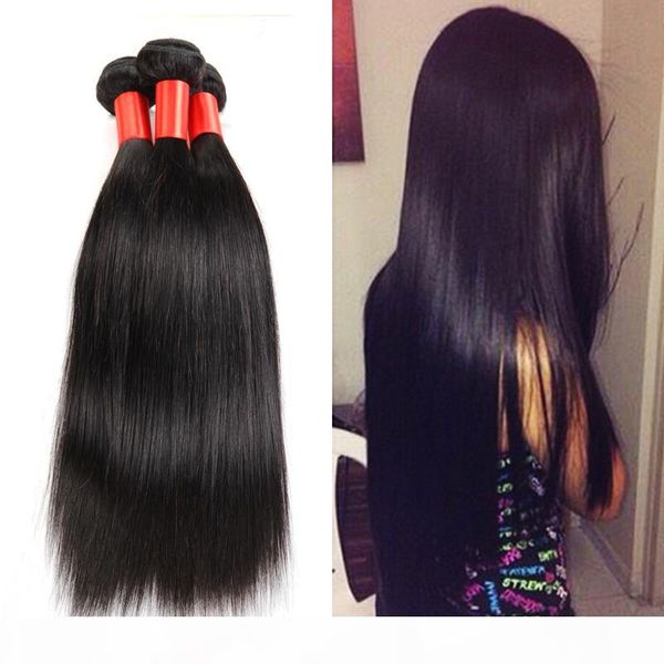 3 bundles brazilian human straight hair 12-30 inch no smell and unprocessed brazilian human hair weave bundles, Black
3 bundles brazilian human straight hair 12-30 inch no smell and unprocessed brazilian human hair weave bundles, Black