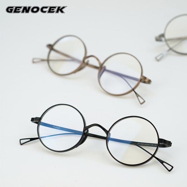 fashion sunglasses frames vintage round pure titanium glasses frame men women myopia prescription optical eyeglasses retro eyewear, Black
fashion sunglasses frames vintage round pure titanium glasses frame men women myopia prescription optical eyeglasses retro eyewear, Black
