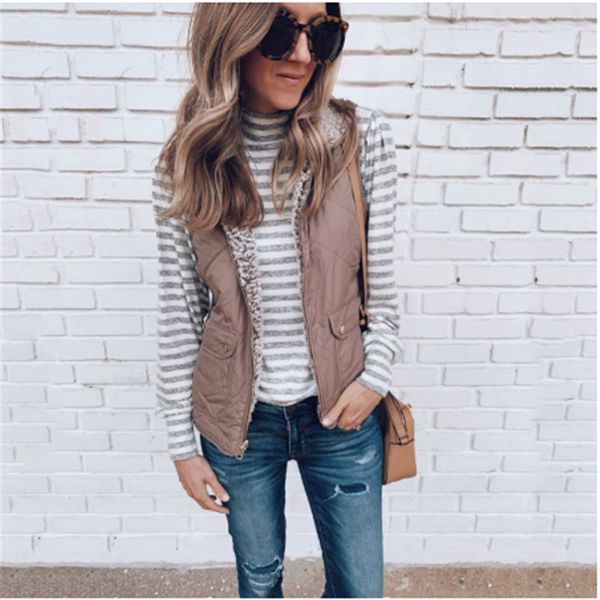 2019 fashion coats women sleeveless jacket autumn winter female slim vest women's windproof warm waistcoat
2019 fashion coats women sleeveless jacket autumn winter female slim vest women's windproof warm waistcoat