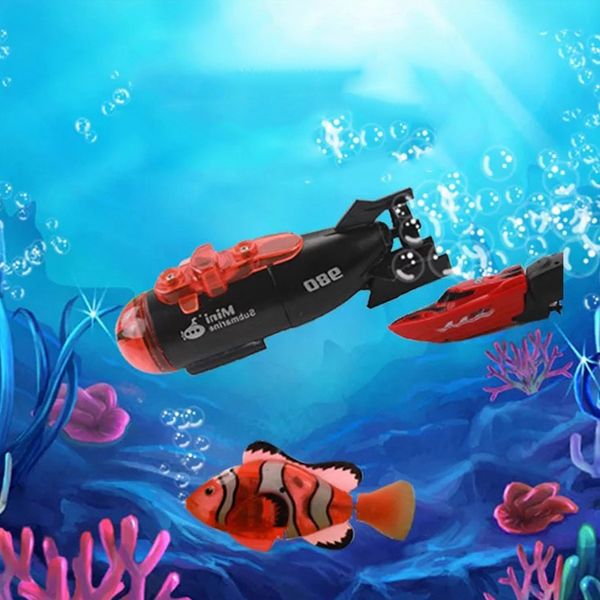 mini micro-radio remote control rc submarine ship boat with led light toy gift 
mini micro-radio remote control rc submarine ship boat with led light toy gift