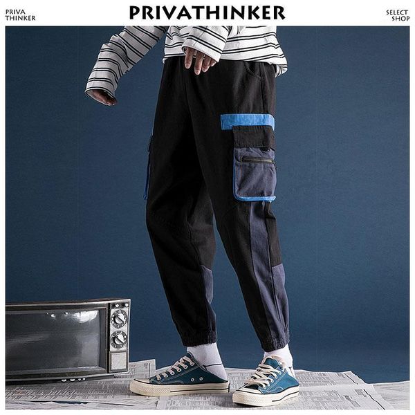 men color block joggers pants 2018 mens japanese streetwear cargo pants male hiphop fashions patchwork sweatpants1, Black
men color block joggers pants 2018 mens japanese streetwear cargo pants male hiphop fashions patchwork sweatpants1, Black