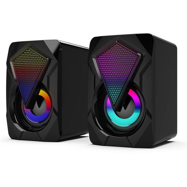 3.5mm usb wired computer speakers bass stereo subwoofer colorful led light speaker soundbar for lapphone dvd mp3 mp4 2020
3.5mm usb wired computer speakers bass stereo subwoofer colorful led light speaker soundbar for lapphone dvd mp3 mp4 2020