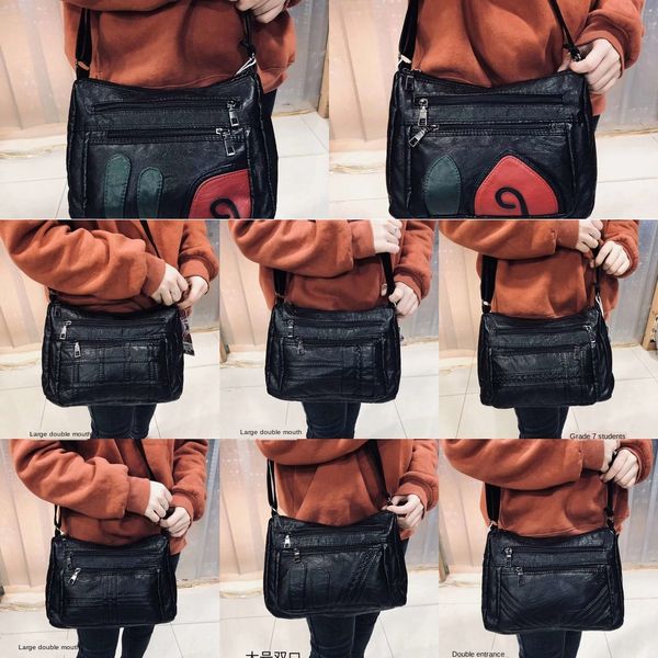 2020 new single fashion shoulder shoulder women's soft leather mother pu middle-aged women's messenger bag fashion bag multi-layer
2020 new single fashion shoulder shoulder women's soft leather mother pu middle-aged women's messenger bag fashion bag multi-layer