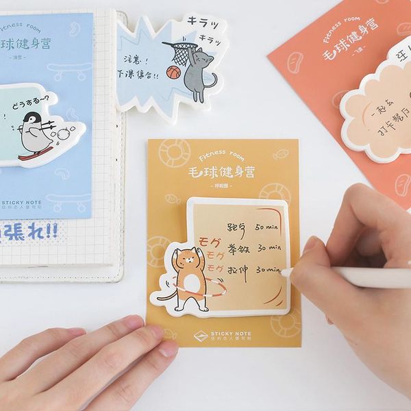 4 pcs keep fit sticky note cute cat dog penguin sporting memo pad diary stickers scrapbooking office school supplies fm617 sqcsbz
4 pcs keep fit sticky note cute cat dog penguin sporting memo pad diary stickers scrapbooking office school supplies fm617 sqcsbz