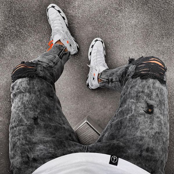 men's jeans 2021 men stretchy ripped skinny biker embroidery print destroyed hole taped slim fit denim scratched jean, Blue
men's jeans 2021 men stretchy ripped skinny biker embroidery print destroyed hole taped slim fit denim scratched jean, Blue