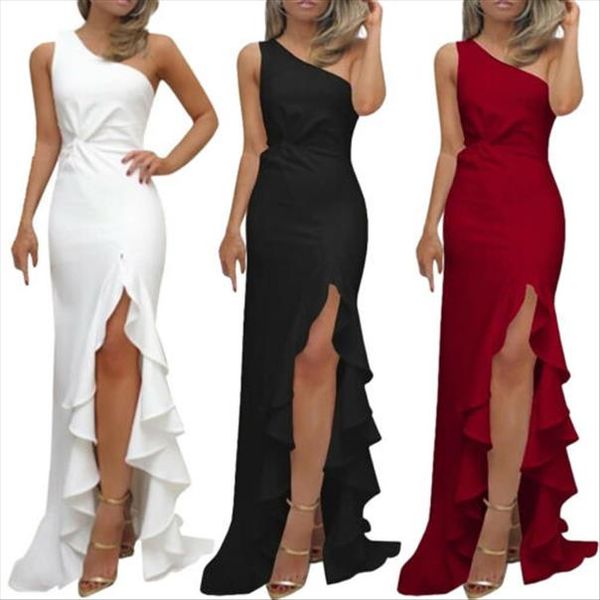 women summer dress long maxi dress elegant stylish chic cascading ruffle mermaid club party dresses beach sundress new, Black;gray
women summer dress long maxi dress elegant stylish chic cascading ruffle mermaid club party dresses beach sundress new, Black;gray