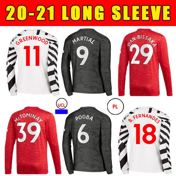 20 21 new long sleeve soccer jerseys sancho rashford greenwood james pogba martial maguire fans version home away football shirt, Black;yellow
20 21 new long sleeve soccer jerseys sancho rashford greenwood james pogba martial maguire fans version home away football shirt, Black;yellow