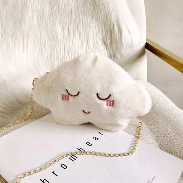 cloud smiling face fur shoulder women 2019 new versatile one shoulder messenger bag cute plush bag nww88
cloud smiling face fur shoulder women 2019 new versatile one shoulder messenger bag cute plush bag nww88