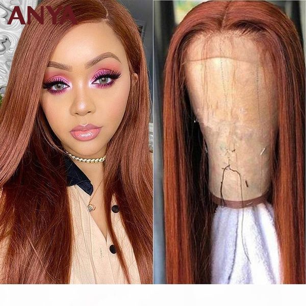 anya #33 13x6 lace front wig pre plucked straight human hair wig transparent lace 30inch brazilian remy hair for black women, Black;brown
anya #33 13x6 lace front wig pre plucked straight human hair wig transparent lace 30inch brazilian remy hair for black women, Black;brown