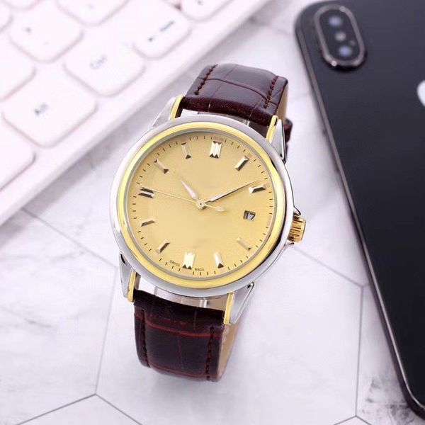 fashion luxury mens designer watches brand mechanical automatic movement men wristwatches leather strap 40mm dial business watch for man chr, Slivery;brown
fashion luxury mens designer watches brand mechanical automatic movement men wristwatches leather strap 40mm dial business watch for man chr, Slivery;brown
