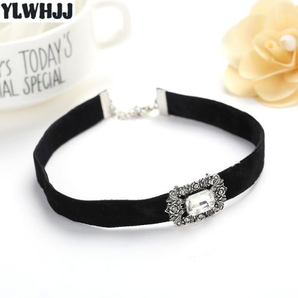 chokers ylwhjj women black choker necklace girls torques brand rhinestone velvet crystal white gem fashion metal jewelry1, Golden;silver
chokers ylwhjj women black choker necklace girls torques brand rhinestone velvet crystal white gem fashion metal jewelry1, Golden;silver