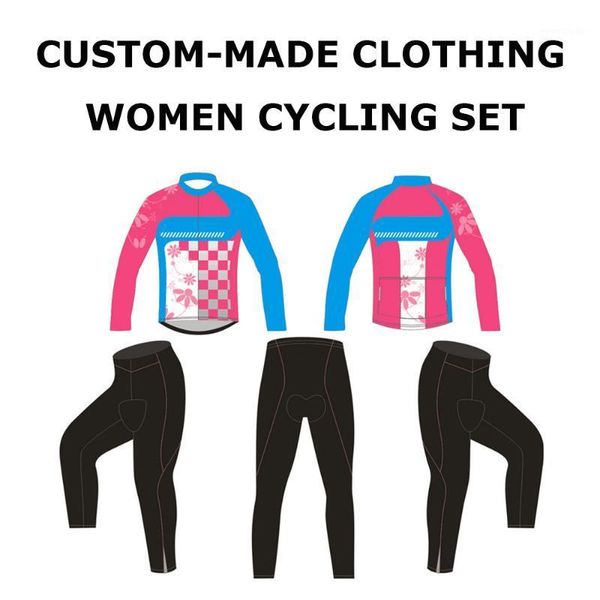 custom-made women winter thermal fleece team cycling long sleeve jersey bib pants set diy bike wear clothes with your name, logo1, Black;blue
custom-made women winter thermal fleece team cycling long sleeve jersey bib pants set diy bike wear clothes with your name, logo1, Black;blue