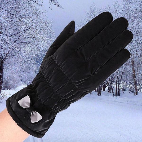 five fingers gloves womens winter bow waterproof windproof warmth polar fleece fabric warm outdoor thick sport riding ski guantes luva, Blue;gray
five fingers gloves womens winter bow waterproof windproof warmth polar fleece fabric warm outdoor thick sport riding ski guantes luva, Blue;gray