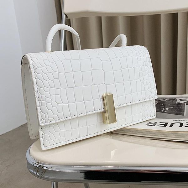 shoulder bags trend alligator square bag for women's luxury pu lock casual ladies all-match leather crossbody tote handbag bulsos
shoulder bags trend alligator square bag for women's luxury pu lock casual ladies all-match leather crossbody tote handbag bulsos