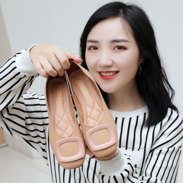 2020 new design women's casual shoes shallow square pointed ballet female maternity loafers mixed zapatos mujer1, Black
2020 new design women's casual shoes shallow square pointed ballet female maternity loafers mixed zapatos mujer1, Black