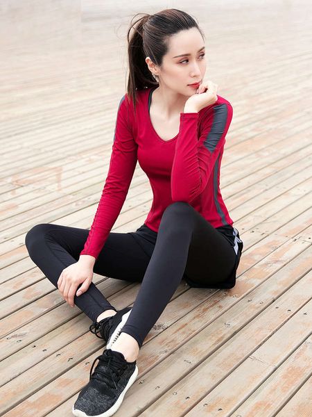 sports women autumn 2020 yoga suit long sleeve temperament beginners professional running gym big fat mm, Gray
sports women autumn 2020 yoga suit long sleeve temperament beginners professional running gym big fat mm, Gray