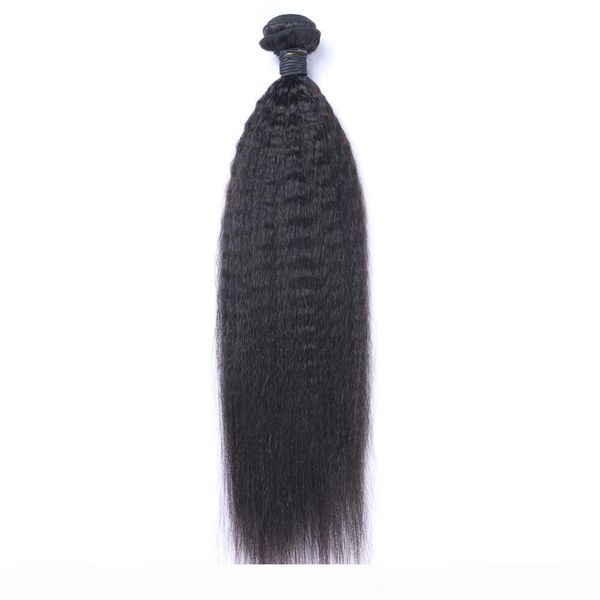 brazilian virgin human hair yaki kinky straight unprocessed remy hair weaves double wefts 100g bundle 1bundle lot can be dyed bleached, Black
brazilian virgin human hair yaki kinky straight unprocessed remy hair weaves double wefts 100g bundle 1bundle lot can be dyed bleached, Black