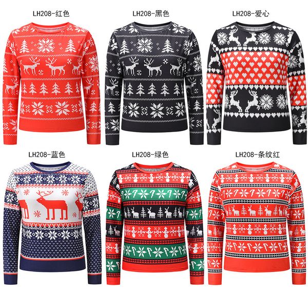 women sweater christmas deer leopard patchwork round neck fashion long sleeve t-shirt autumn women designers clothes boutique e101902, White
women sweater christmas deer leopard patchwork round neck fashion long sleeve t-shirt autumn women designers clothes boutique e101902, White