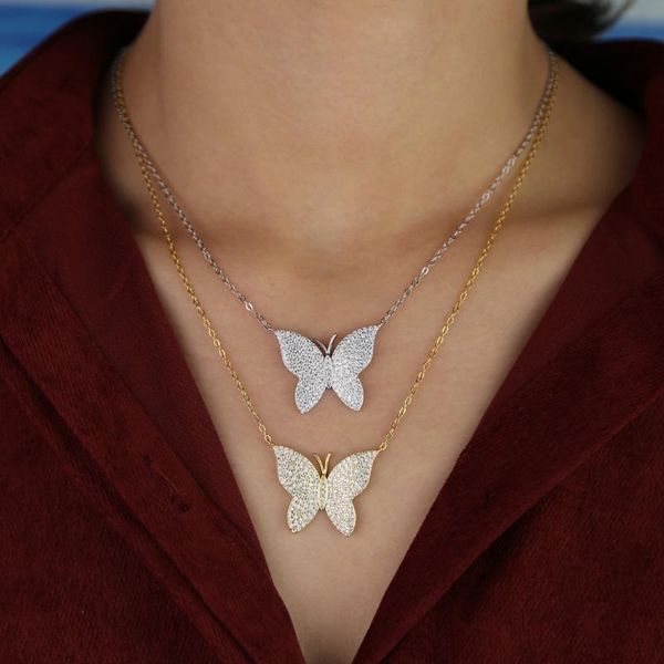 chokers large big animals butterfly charm pendant necklaces for women wedding jewelry choker wholesale necklace, Golden;silver
chokers large big animals butterfly charm pendant necklaces for women wedding jewelry choker wholesale necklace, Golden;silver