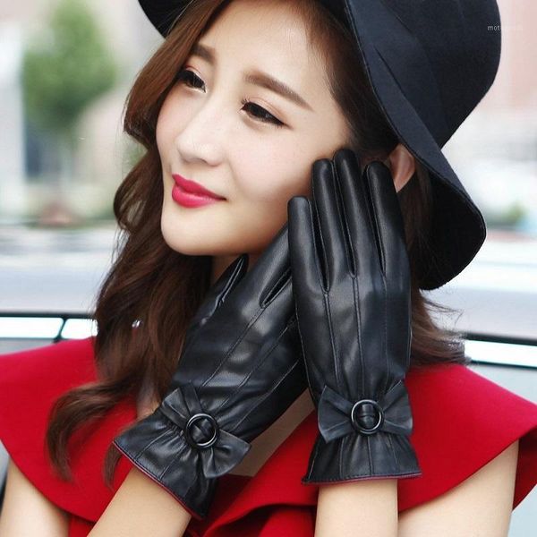 five fingers gloves fashion women touch screen leather comfortable warm women' cold protection for winter1, Blue;gray
five fingers gloves fashion women touch screen leather comfortable warm women' cold protection for winter1, Blue;gray