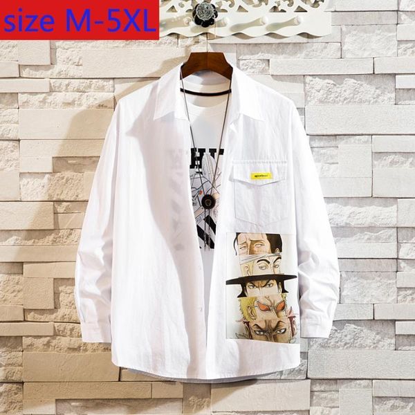 new arrival fashion autumn thin men long sleeve trend printing handsome casual shirts plus size l xl 2xl 3xl 4xl 5xl1, White;black
new arrival fashion autumn thin men long sleeve trend printing handsome casual shirts plus size l xl 2xl 3xl 4xl 5xl1, White;black