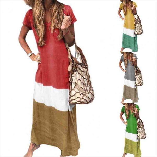 summer women long dress clothes fashion tie-dye beach pullover sundress ladies loose long slip bohemia dress, Black;gray
summer women long dress clothes fashion tie-dye beach pullover sundress ladies loose long slip bohemia dress, Black;gray