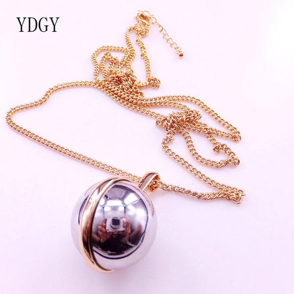 ydgy simple temperament four seasons necklace fresh spherical pendant sweater chain fashion girl style long necklace, Silver
ydgy simple temperament four seasons necklace fresh spherical pendant sweater chain fashion girl style long necklace, Silver