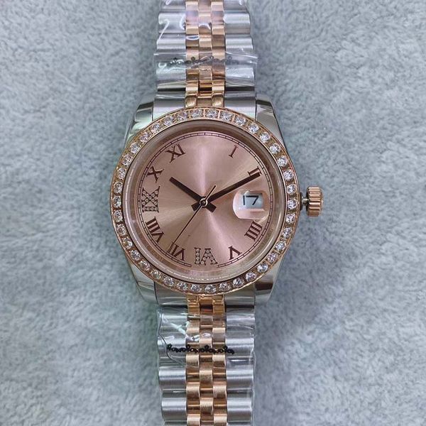 36 mm u1 automatic movement women watch red face sapphire crystal 316 stainless band watch, Slivery;brown
36 mm u1 automatic movement women watch red face sapphire crystal 316 stainless band watch, Slivery;brown