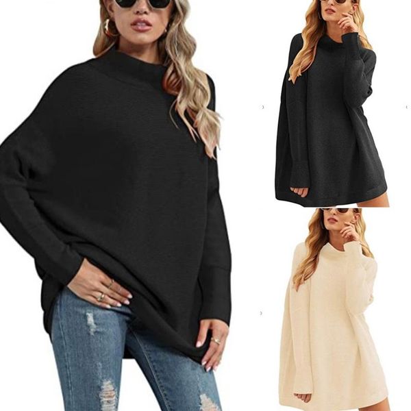 women knit sweaters jacket casual turtleneck batwing sleeve slouchy oversized ribbed pullovers 2021 winter warm female coat #40, Black;brown
women knit sweaters jacket casual turtleneck batwing sleeve slouchy oversized ribbed pullovers 2021 winter warm female coat #40, Black;brown