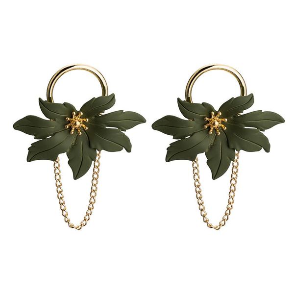 aensoa 5 colors elegant long flowers drop earrings for women girl fashion 2020 unique design floral chain earrings fashion jewel, Silver
aensoa 5 colors elegant long flowers drop earrings for women girl fashion 2020 unique design floral chain earrings fashion jewel, Silver