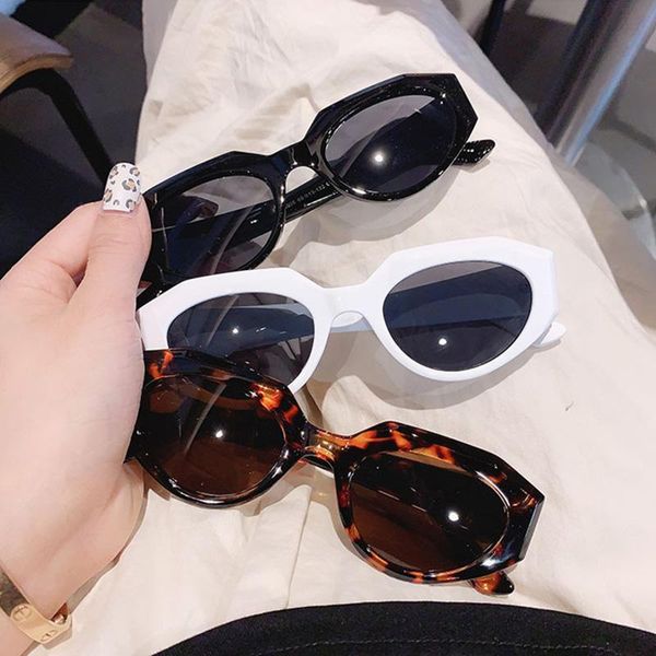sunglasses so&ei ins fashion small cat eye women vintage gray lens oval men sun glasses shades uv400, White;black
sunglasses so&ei ins fashion small cat eye women vintage gray lens oval men sun glasses shades uv400, White;black