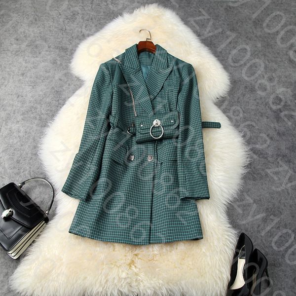 2020 fall autumn long sleeve notched-lapel green plaid belted double-breasted blazers + waist bag purse casual outwear coats lsp25t1134, White;black
2020 fall autumn long sleeve notched-lapel green plaid belted double-breasted blazers + waist bag purse casual outwear coats lsp25t1134, White;black