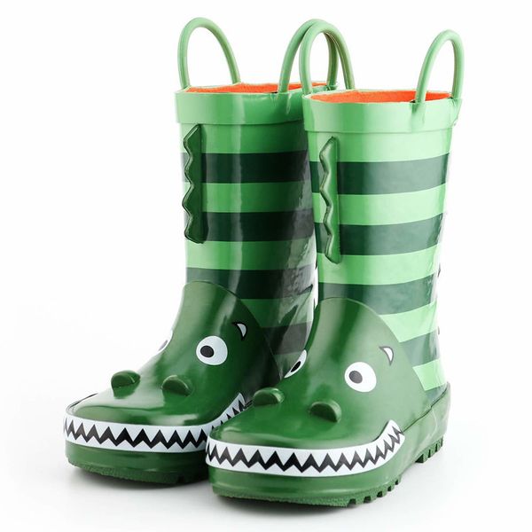 2020 new fashion kids rain boy rubber boots crocodile patterns 3d lovely children rainboots summer water shoes, Black
2020 new fashion kids rain boy rubber boots crocodile patterns 3d lovely children rainboots summer water shoes, Black
