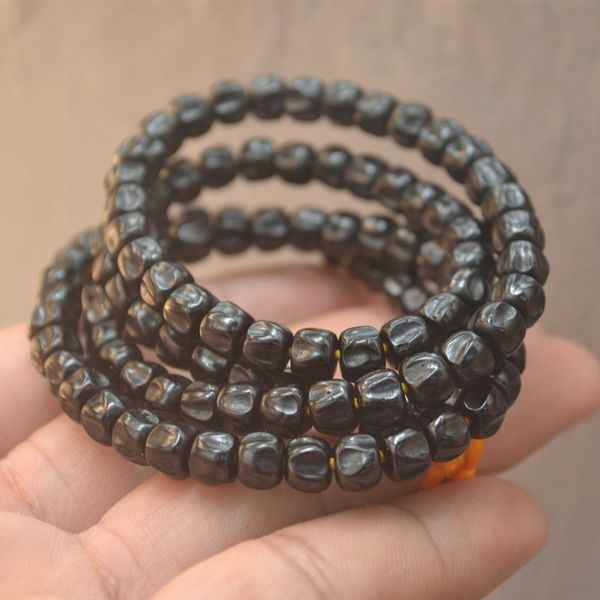 spring festival craft high oil black material 6 5mm coconut base passion seed bracelet 108 women's multi circle bracelet gp6ne, Golden;silver
spring festival craft high oil black material 6 5mm coconut base passion seed bracelet 108 women's multi circle bracelet gp6ne, Golden;silver