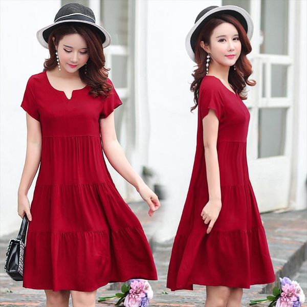 summer dresses women casual v neck print vintage vestidos verano 2018 women clothes plus size cotton female dress, Black;gray
summer dresses women casual v neck print vintage vestidos verano 2018 women clothes plus size cotton female dress, Black;gray