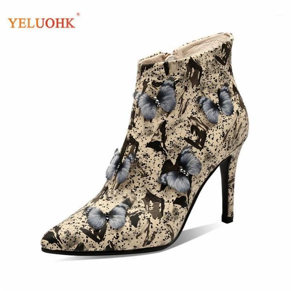 boots women ankle butterfly deco winter autumn shoes high heels female 34-391, Black
boots women ankle butterfly deco winter autumn shoes high heels female 34-391, Black